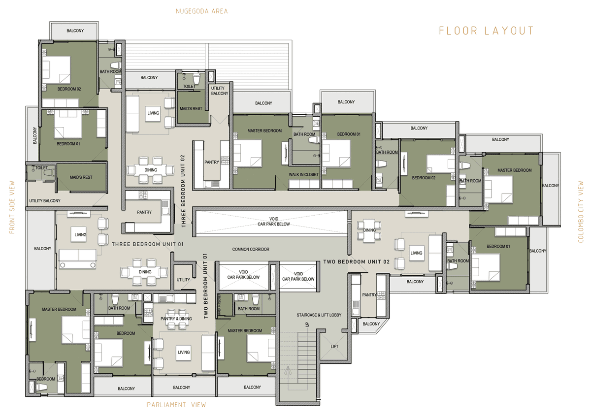 Full Apartment Layout