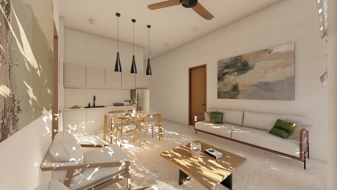 Aarana Residencies Living Space